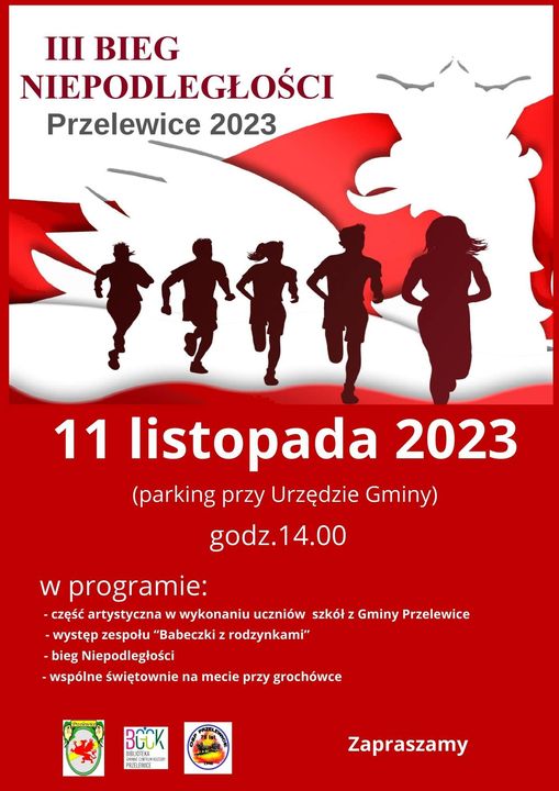 III Bieg Niepodległości Przelewice 2023