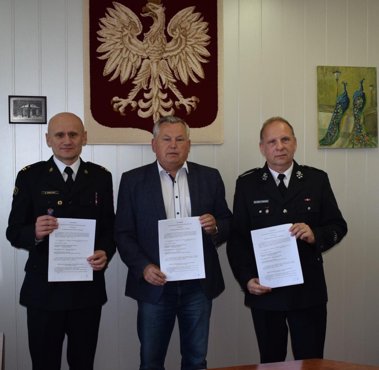 Podpisano porozumienie w sprawie włączenia jednostki OSP Jesionowo do Krajowego Systemu Ratowniczo - Gaśniczego