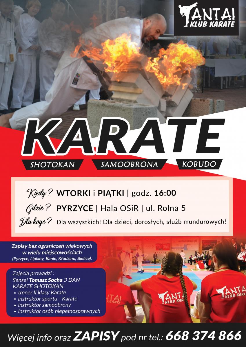 Nabór do grupy początkujących- Klub Karate LZS Antai