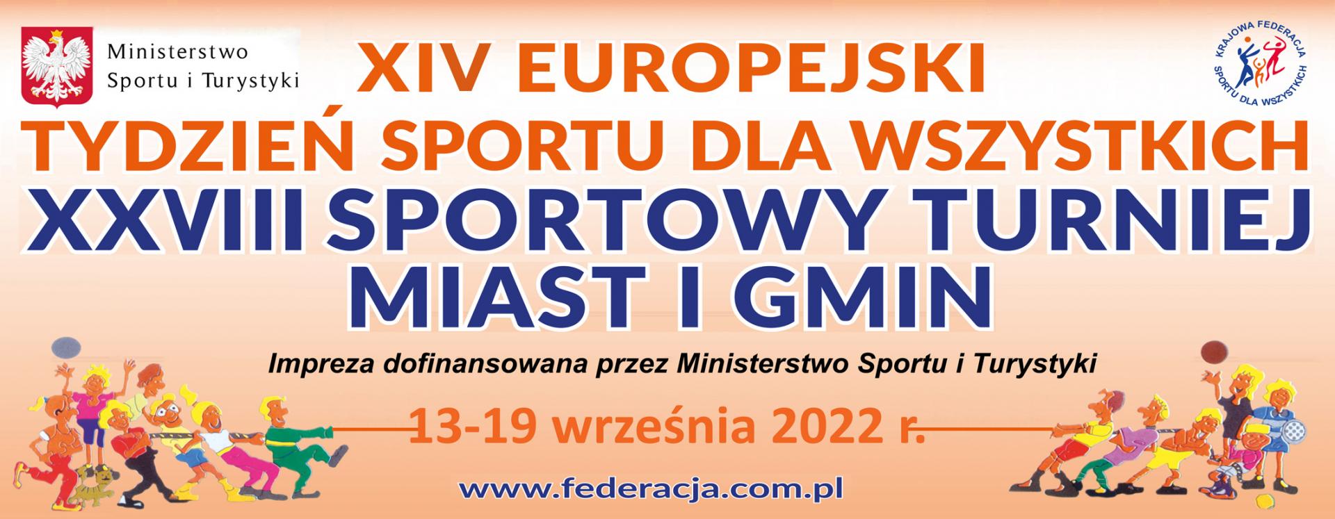 XIV Europejski  Tydzień  Sportu dla Wszystkich – XXVIII Sportowy Turniej Miast i Gmin