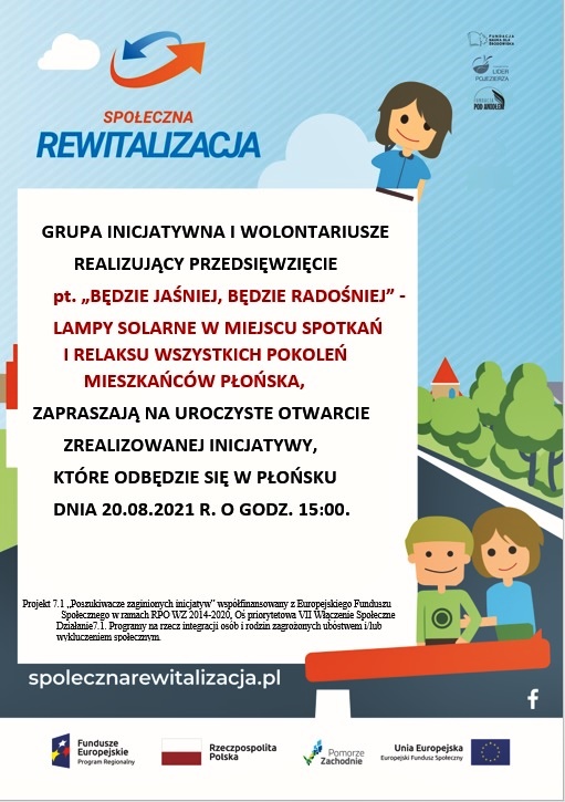 Zaproszenie na otwarcie kolejnej inicjatywy w Płońsku